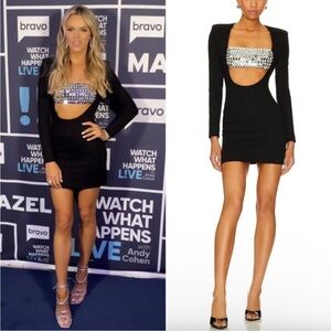 NBD Vani Mini Dress in Black